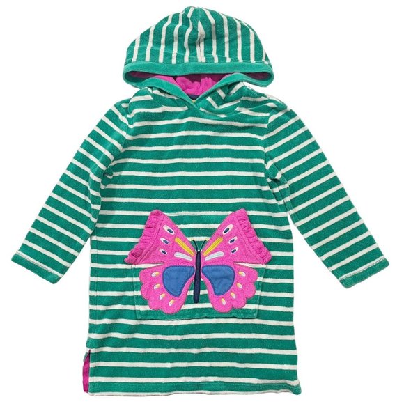 Mini Boden Other - Mini Boden Butterfly Terry Swim Coverup